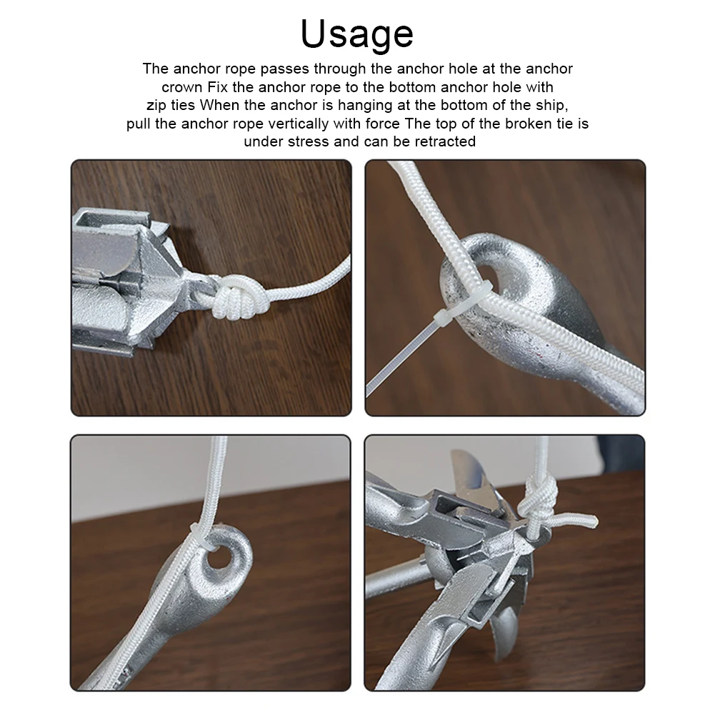 0.7KG 1.5KG Stainless Steel Fo - огляд і ціна Fishing Boat Anchor