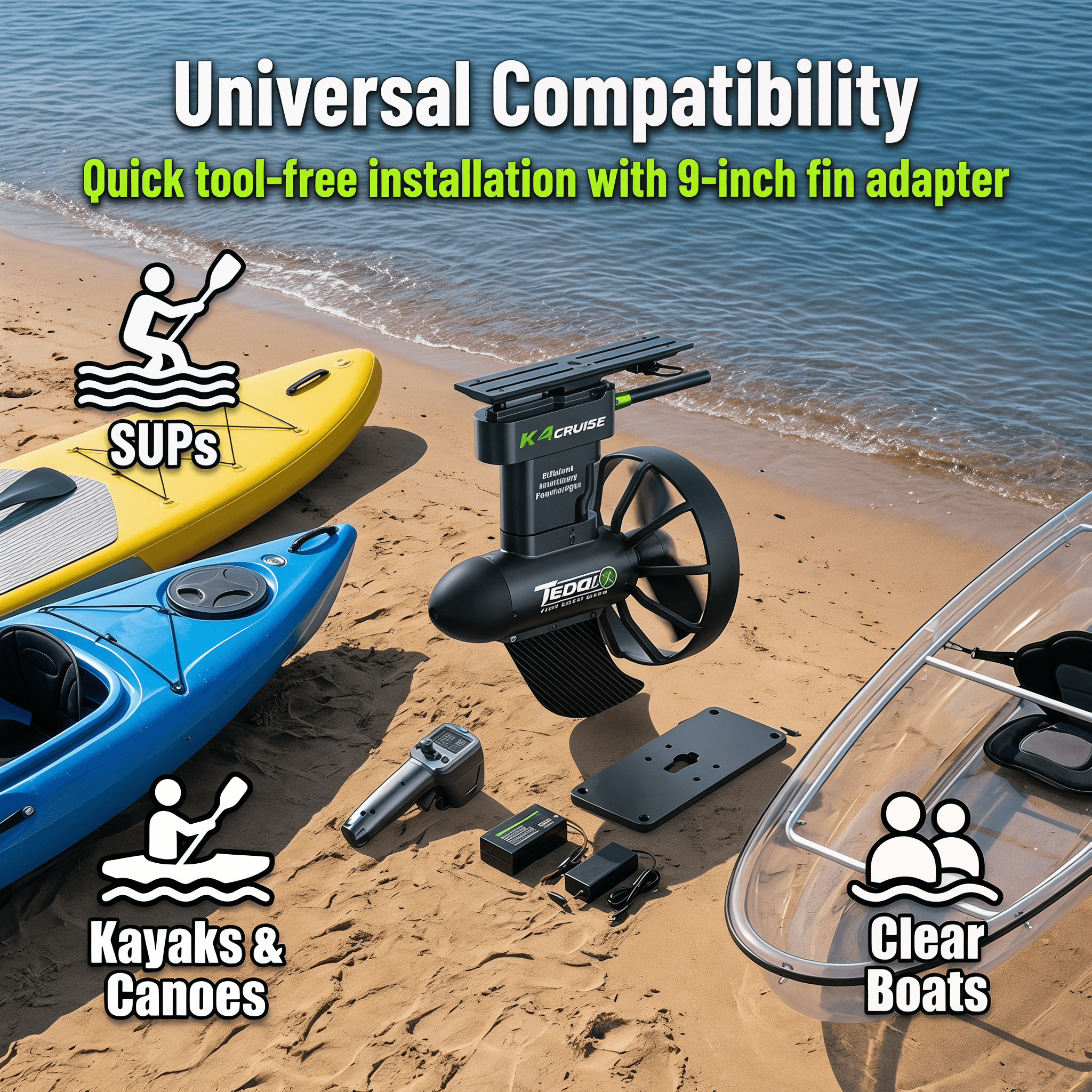 TRIMIX Smart Drive K4C SUP Kay - огляд і ціна Fishing Boat Trolling Motor