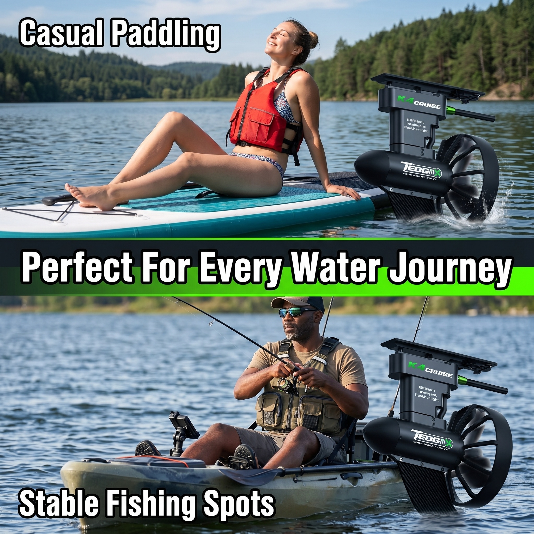 TRIMIX Smart Drive K4C SUP Kay - огляд і ціна Fishing Boat Trolling Motor