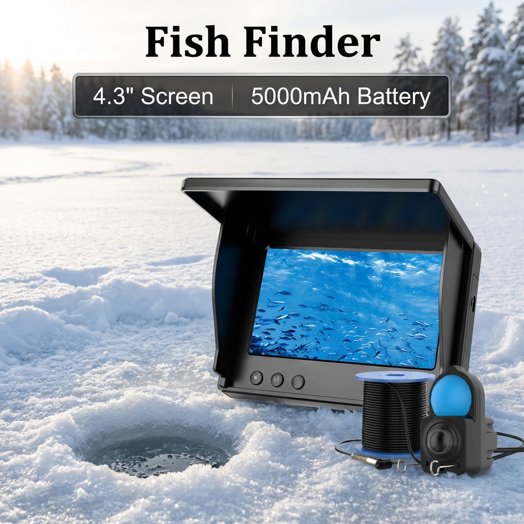 Fish Finder Underwater Camera  - огляд і ціна Fishing Boat Depth Finder