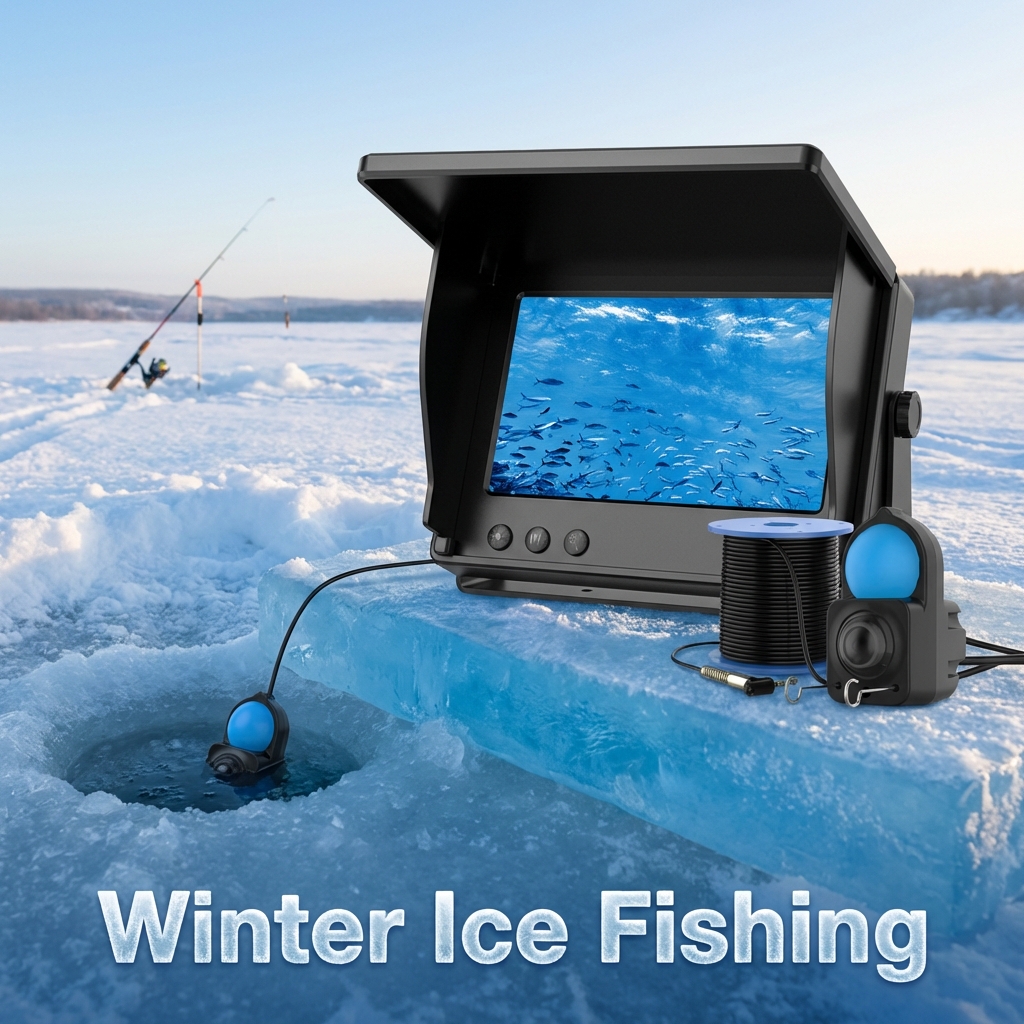Fish Finder Underwater Camera  - огляд і ціна Fishing Boat Depth Finder