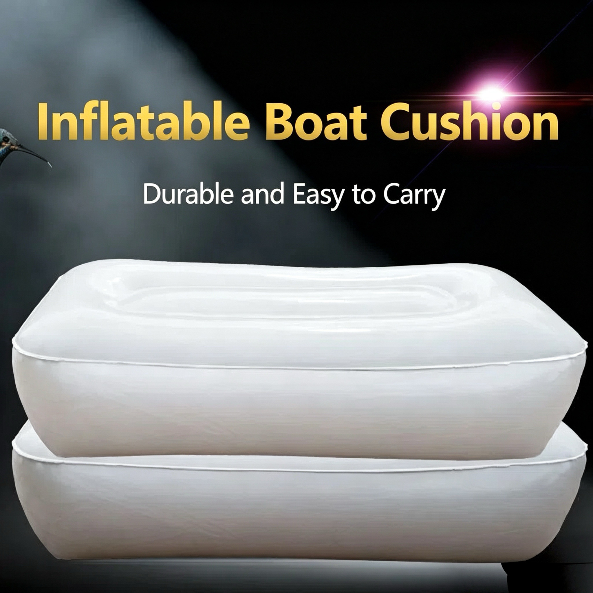 Thickened PVC Inflatable Seat, - огляд і ціна Fishing Boat Seat