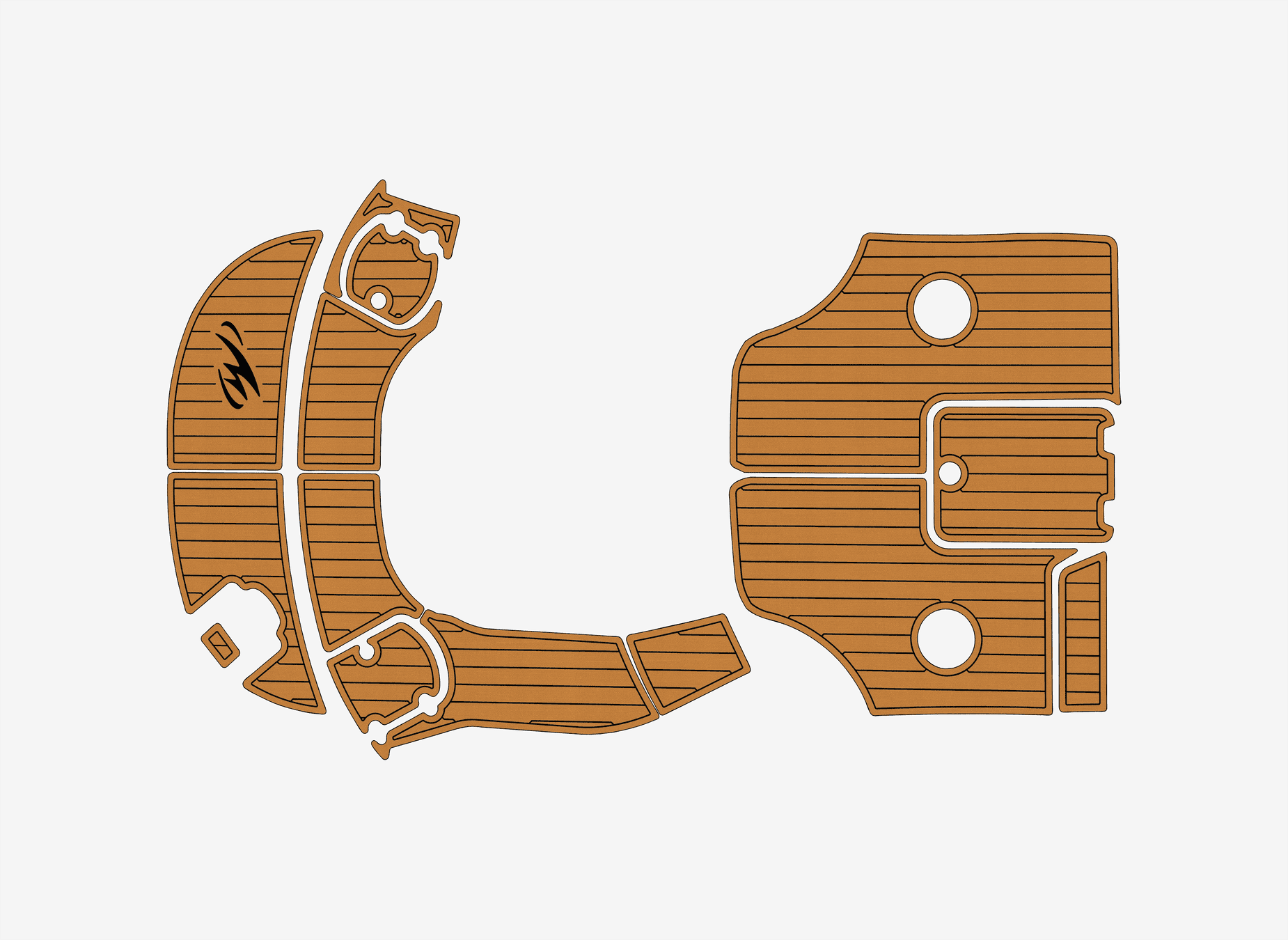Non-Slip EVA Faux Teak Marine  - огляд і ціна Fishing Boat Fiberglass