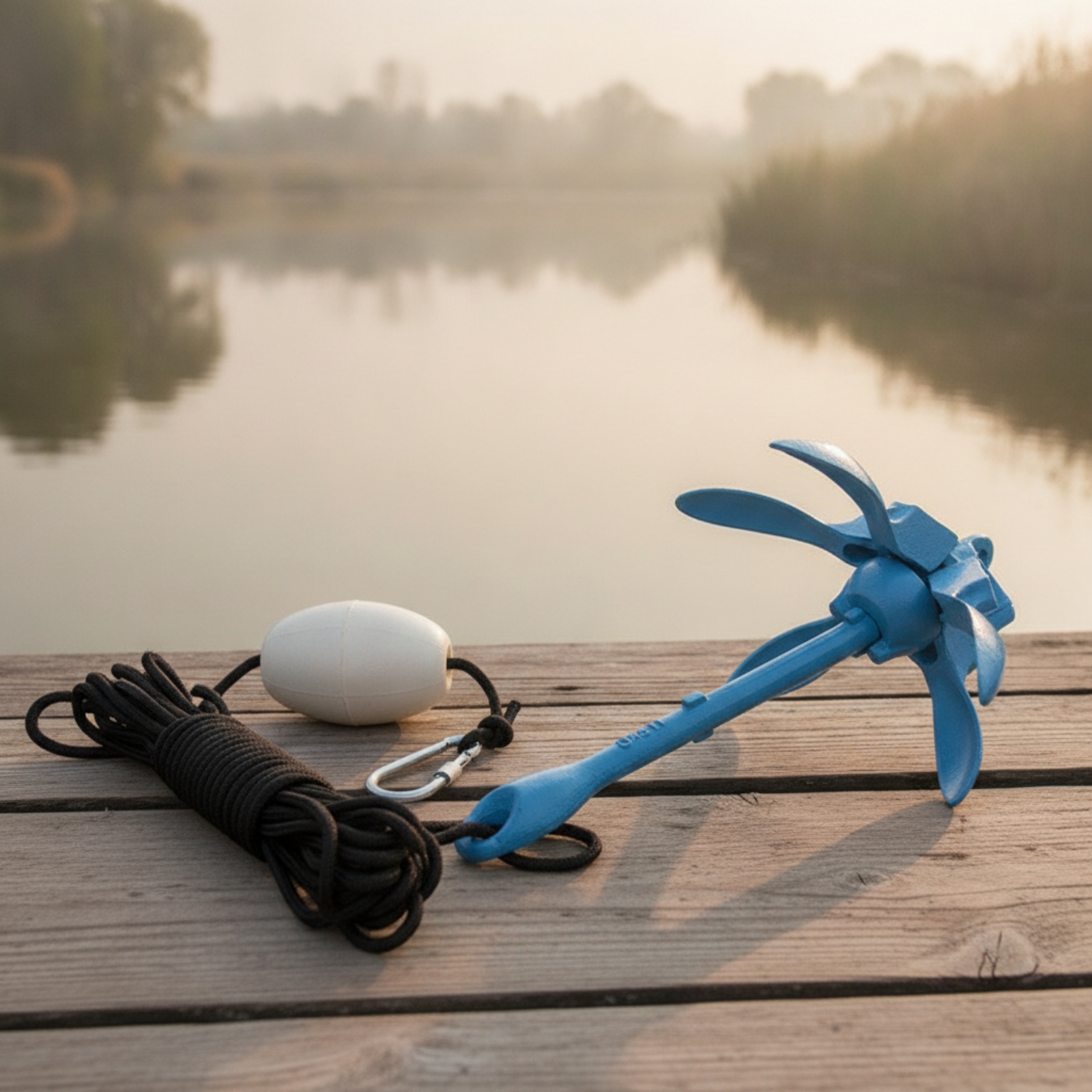 Folding Anchor Kit with Buoy a - огляд і ціна Fishing Boat Anchor