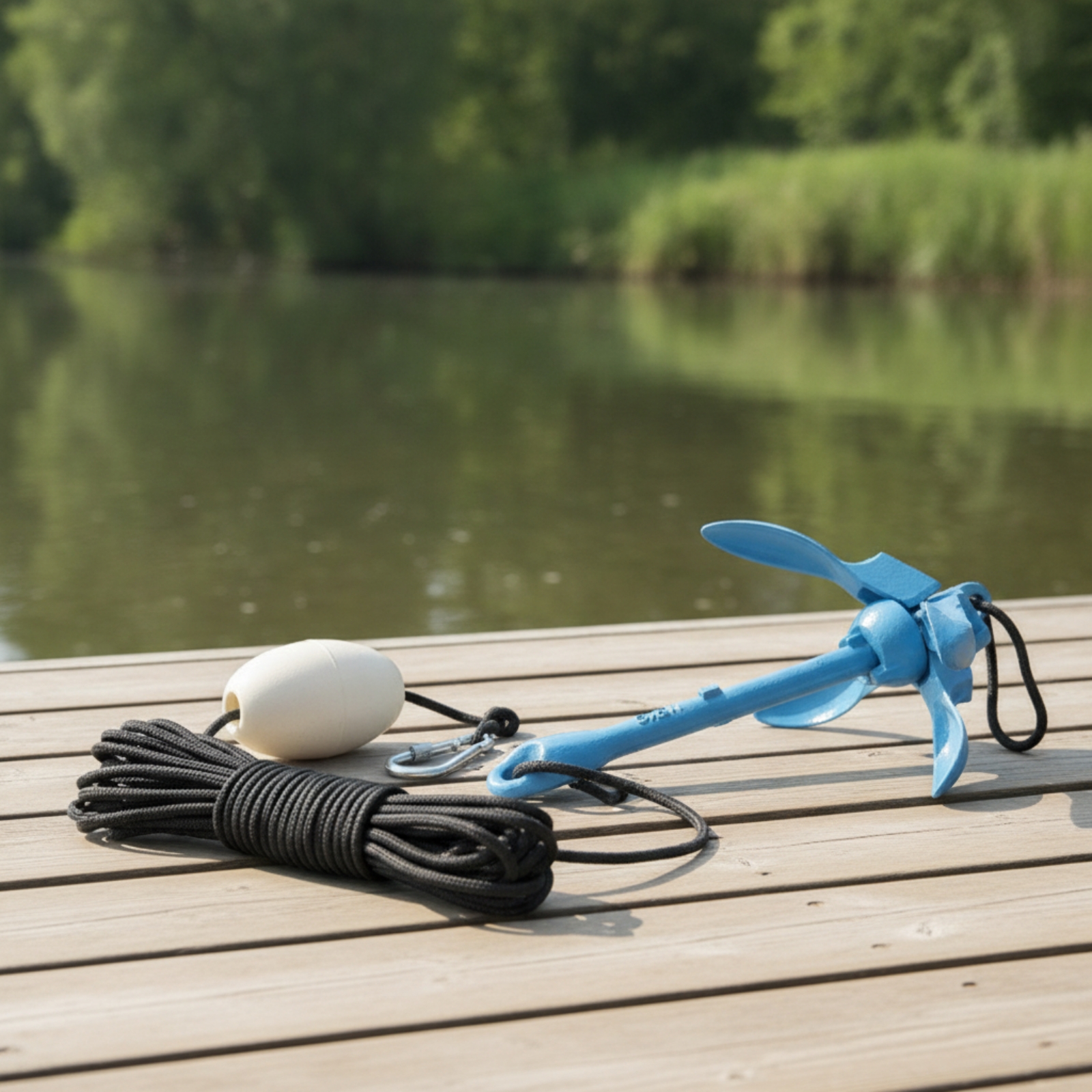 Folding Anchor Kit with Buoy a - огляд і ціна Fishing Boat Anchor