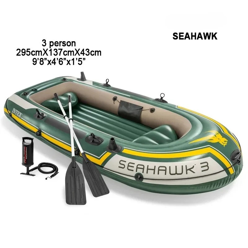 295*137*43cm 3 Person Inflatab - огляд і ціна Fishing Boat Paddle