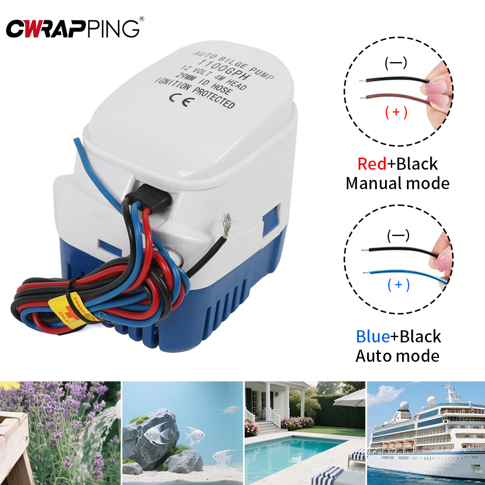 Car RV Bilge Pump for Boats Ac - огляд і ціна Fishing Boat Bilge Pump