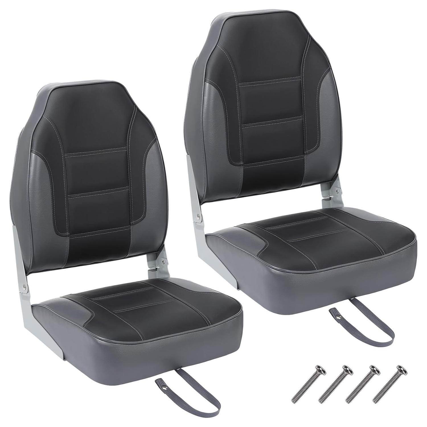 2 Pack Folding Boat Seats, Hig - огляд і ціна Fishing Boat Seat