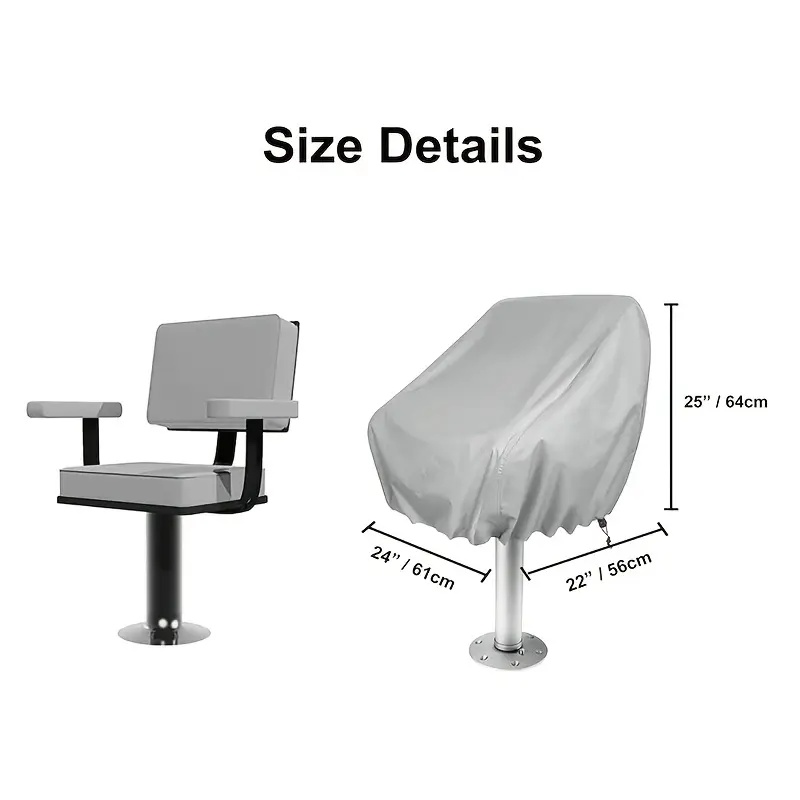 1Pcs Waterproof Boat Seat Cove - огляд і ціна Fishing Boat Trailer