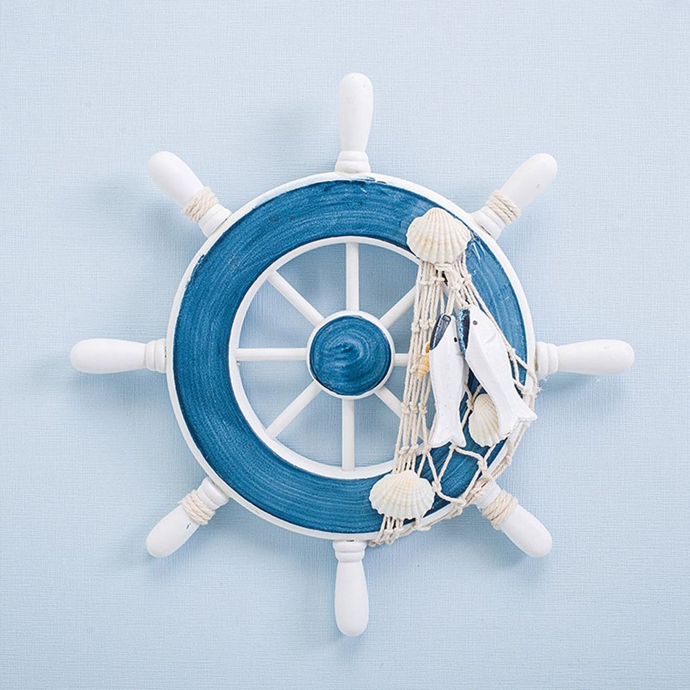 Style 9 Inch Fishing Net Home  - огляд і ціна Fishing Boat Steering Wheel