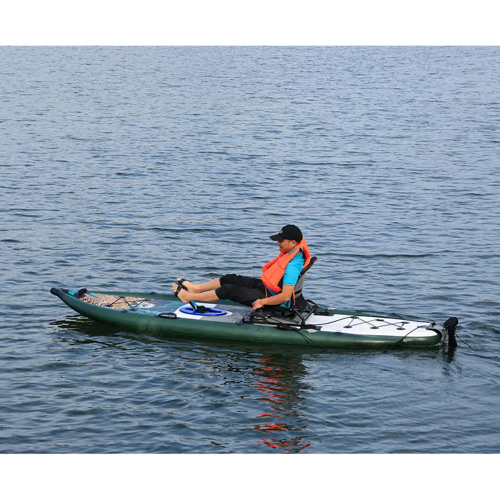 Folding SUP Pedal Board Fishin - огляд і ціна Fishing Boat Paddle