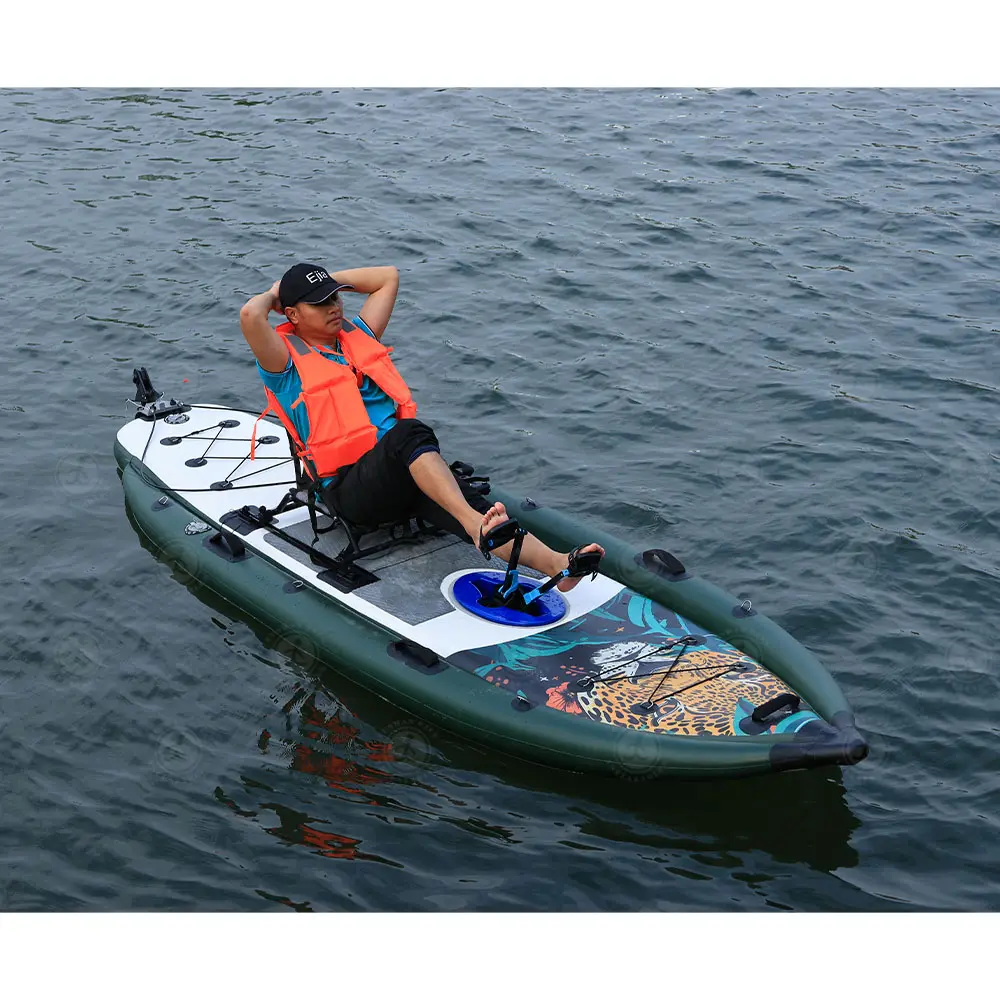 Folding SUP Pedal Board Fishin - огляд і ціна Fishing Boat Paddle