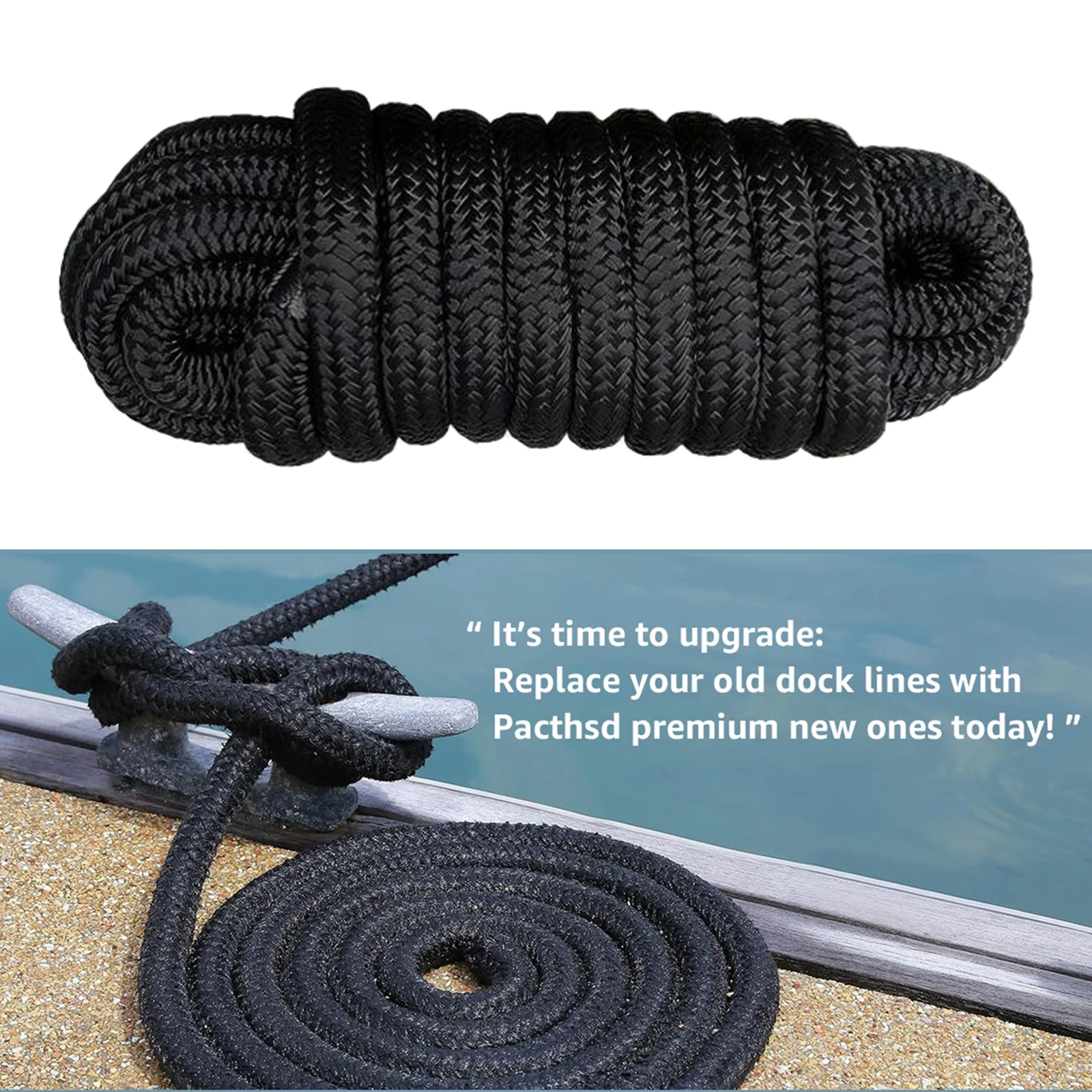 Marine Dock Rope Nylon Docking - огляд і ціна Fishing Boat Paddle