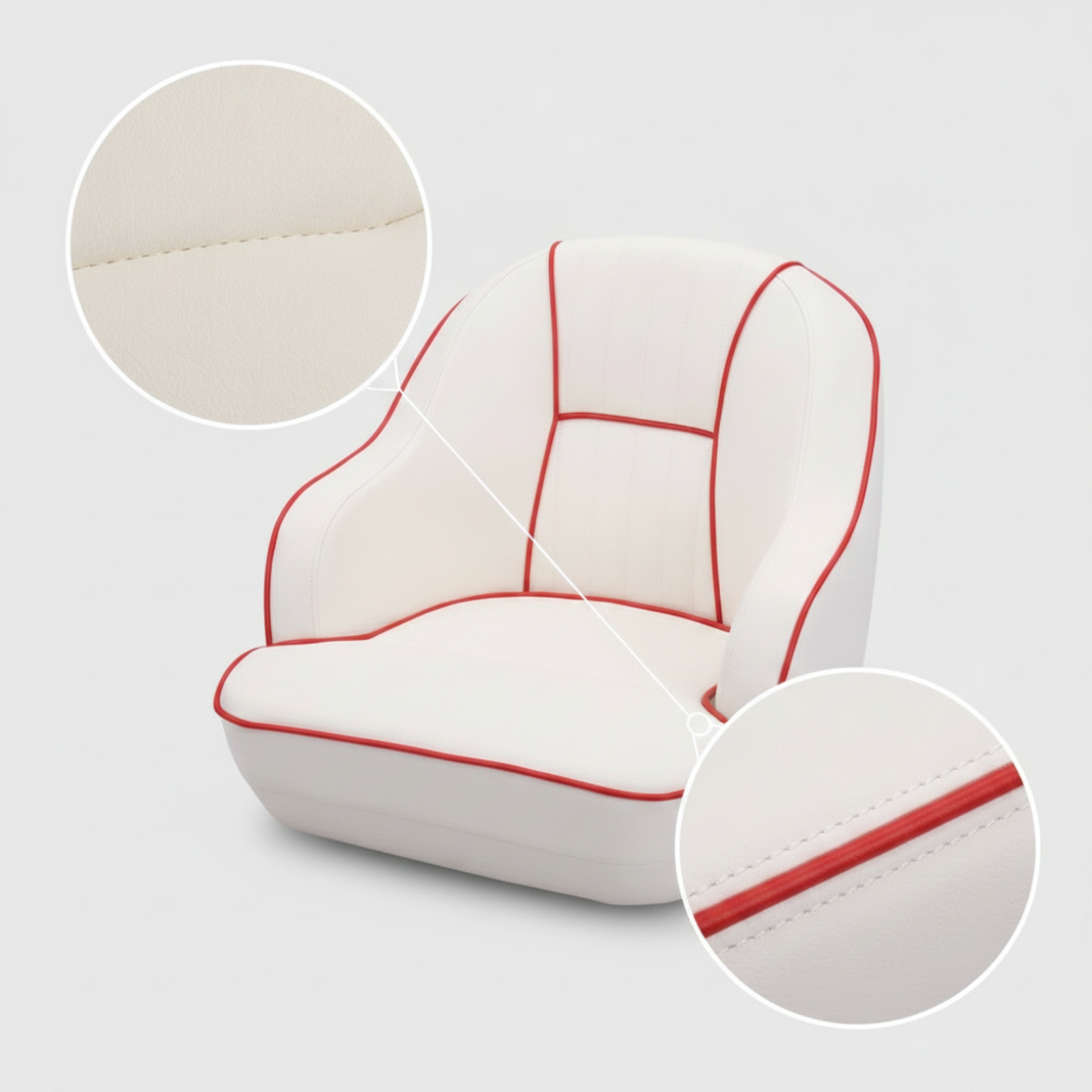 Pilot's Boat Seat Padded Helm  - огляд і ціна Fishing Boat Seat