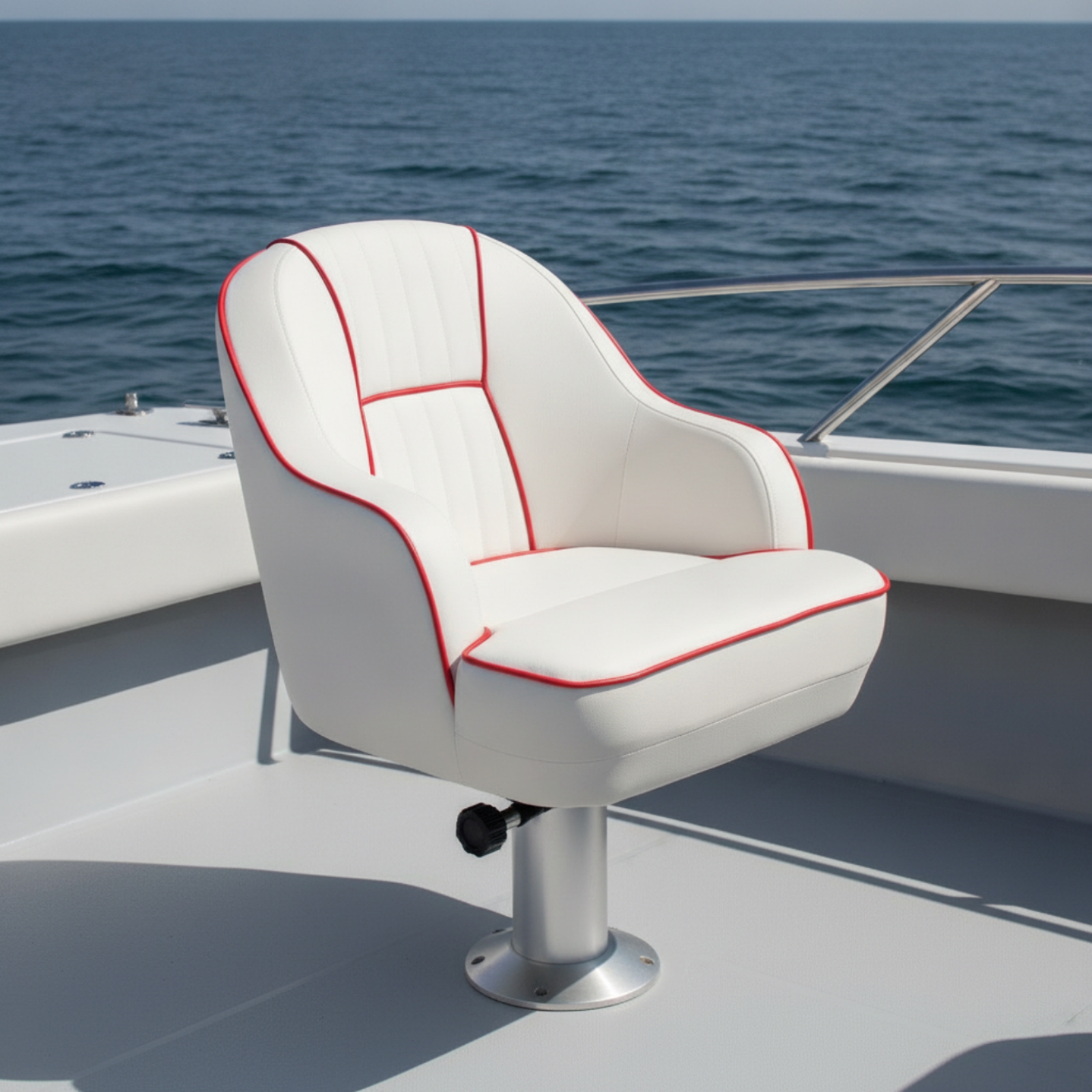 Pilot's Boat Seat Padded Helm  - огляд і ціна Fishing Boat Seat