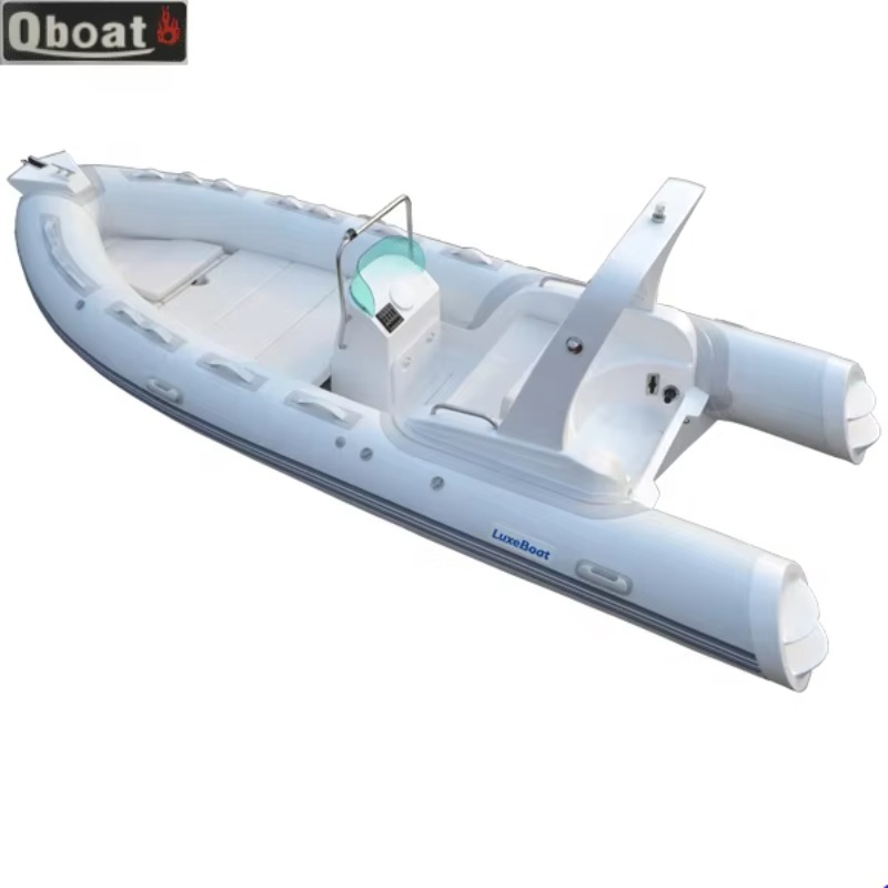 RIB 520 Family Sport Inflatabl - огляд і ціна Fishing Boat Fiberglass