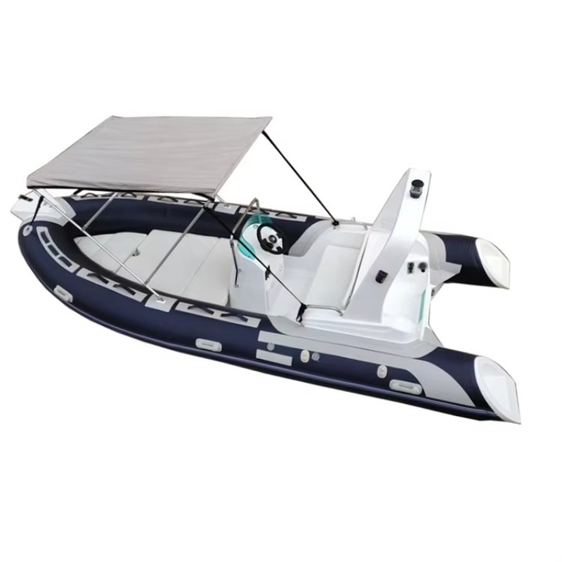 RIB 520 Family Sport Inflatabl - огляд і ціна Fishing Boat Fiberglass