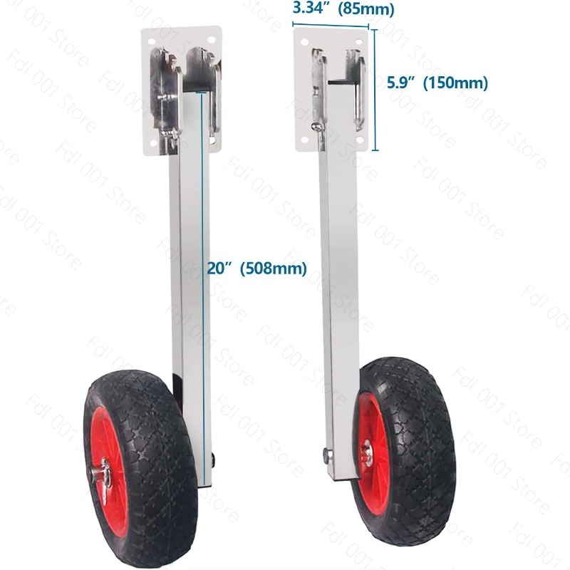 Rubber Boat Small Trailer/fish - огляд і ціна Fishing Boat Trailer