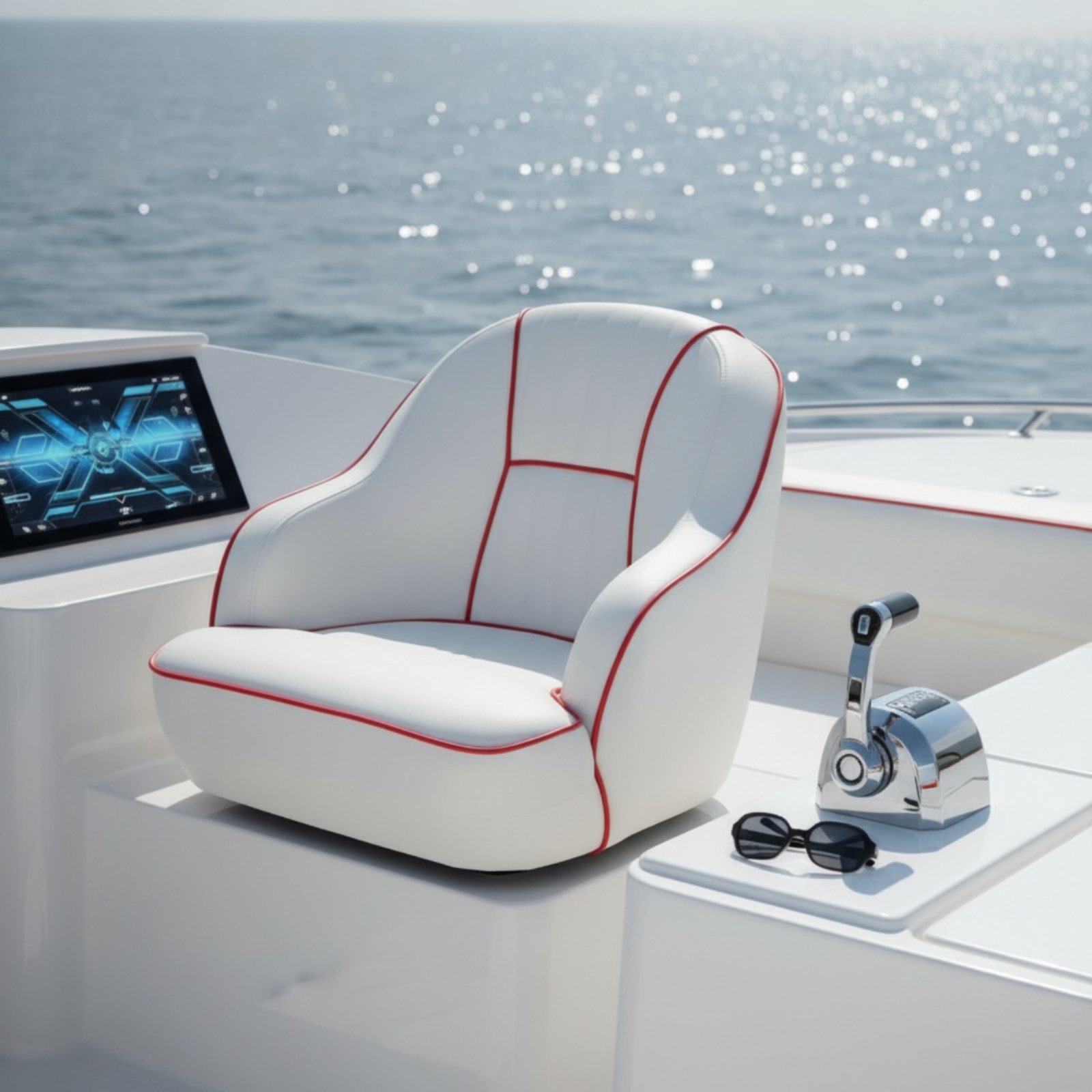 Pilot's Boat Seat Contoured He - огляд і ціна Fishing Boat Seat