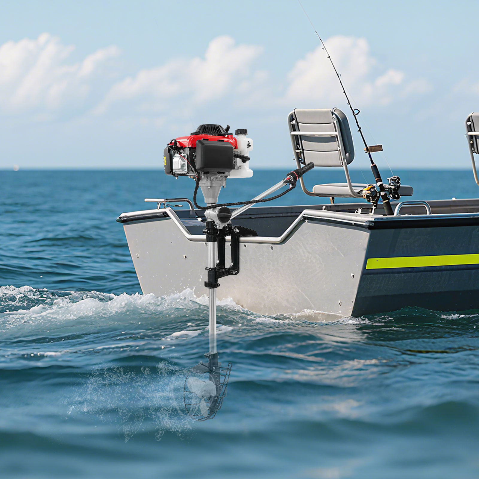 Outboard Motor, Gasoline Outbo - огляд і ціна Fishing Boat Outboard Motor