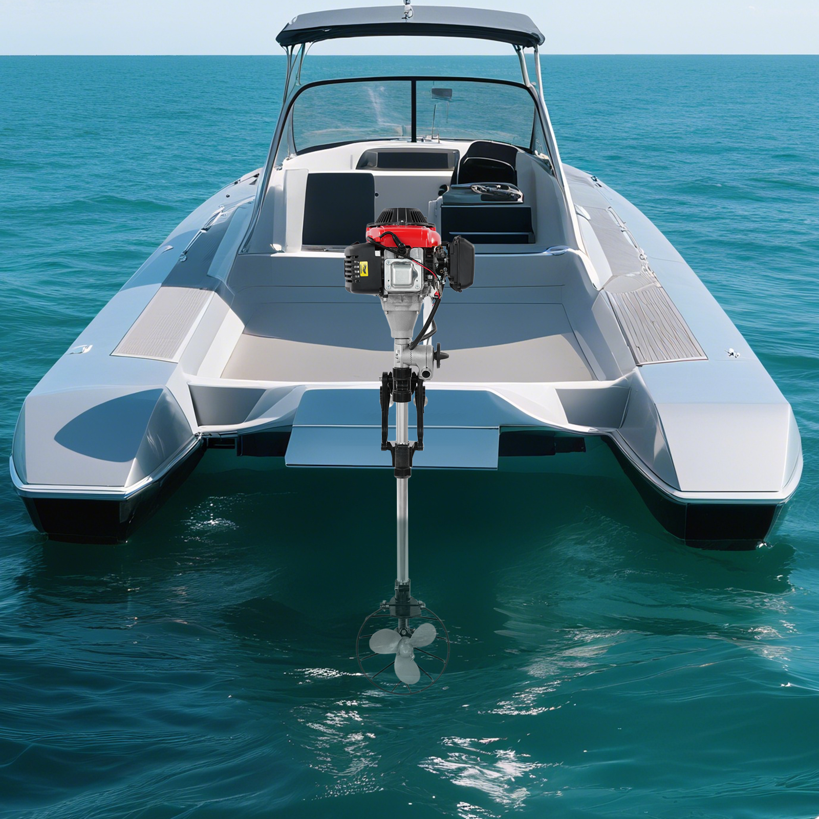 Outboard Motor, Gasoline Outbo - огляд і ціна Fishing Boat Outboard Motor