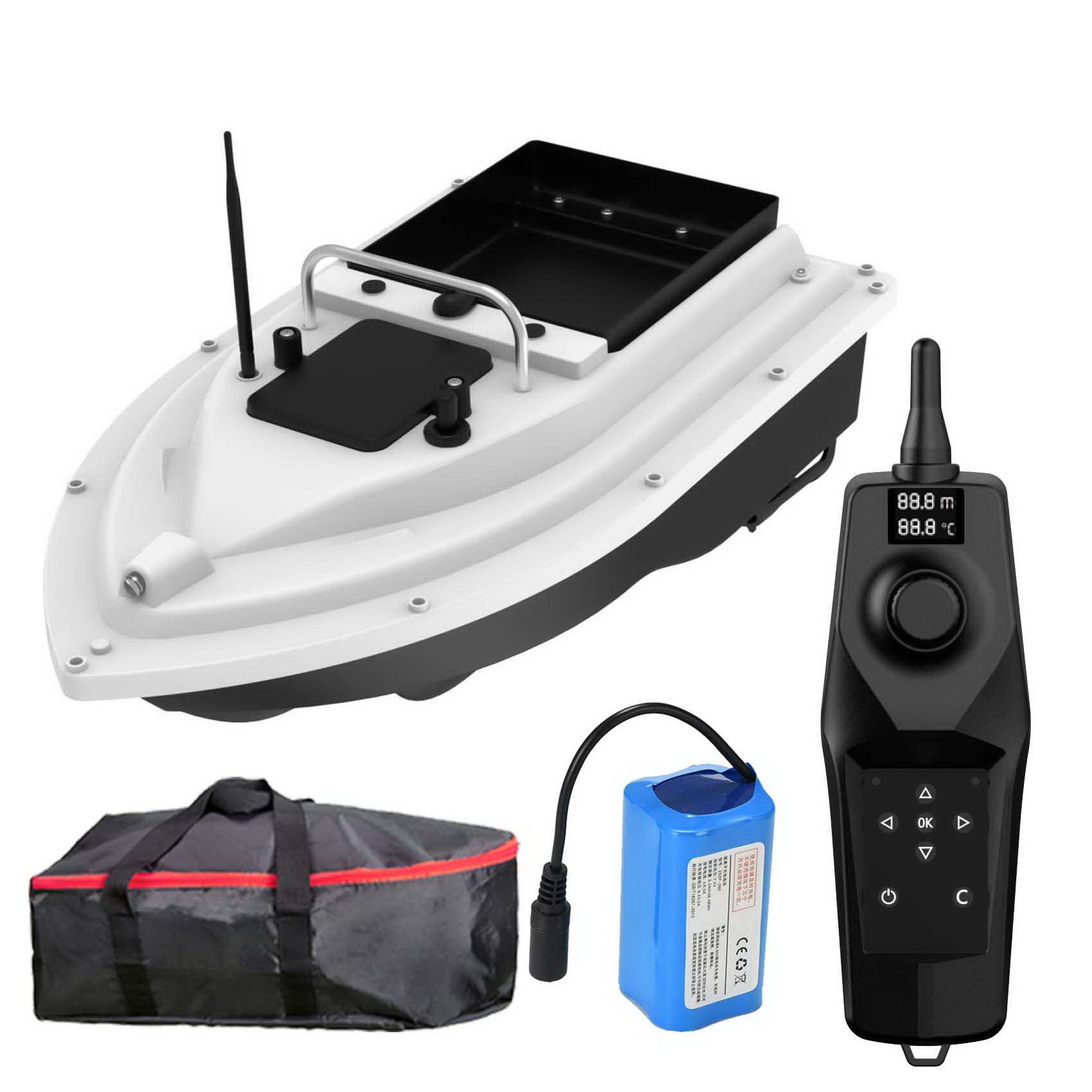 RC Fishing Bait Boat with Sona - огляд і ціна Fishing Boat Gps